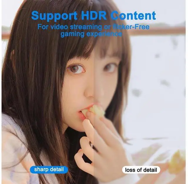 Alt view image 6 of 7 - 3.3 Feet 8K DisplayPort Cable, DisplayPort to DisplayPort DP1.4 Cable Support 8K @60Hz(7680x4320) Resolution, 4K @144Hz, 32.4Gbps, HDR, HBR3, HDCP2.2 for PC, Laptop, HDTV Monitor (3.3FT/1M) eokCXOY