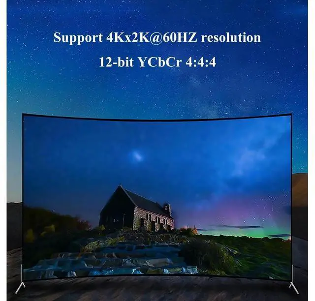 Alt view image 7 of 7 - HDMI KVM Switch 2 Port, USB2.0, Ultra HD 4K @60Hz, 2 PC Share 1 Set of Keyboard, Mouse and Monitor,Support Wireless Keyboard and Mouse eokCXOY