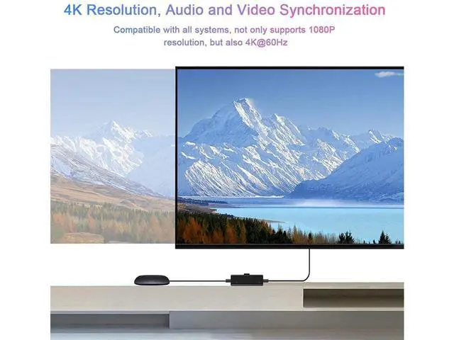 Alt view image 5 of 7 - HDMI Switch 4K 60hz HDMI Splitter-Aluminum Bi-Directional HDMI Switcher 2 Input 1 Output, HDMI Switch Splitter 2 x 1/1 x 2. No External Power Required, Support 4K 3D HD 1080P for Xbox PS4 Roku HDTV