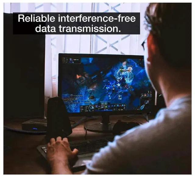 Alt view image 4 of 7 - Ultra HD DisplayPort 1.4 Cable 8K 4K 144Hz 165Hz DP Cable Display Port Adapter for Video PC Laptop TV DP 1.4 1.2 Display Port 1.2 Cable (9.9FT/ 3M) eokCXOY