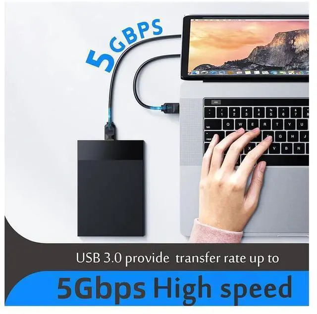 Alt view image 6 of 7 - USB 3.0 Extension Cable - A-Male to A-Female Adapter Cord - 1.6 Feet (3-Pack) eokCXOY