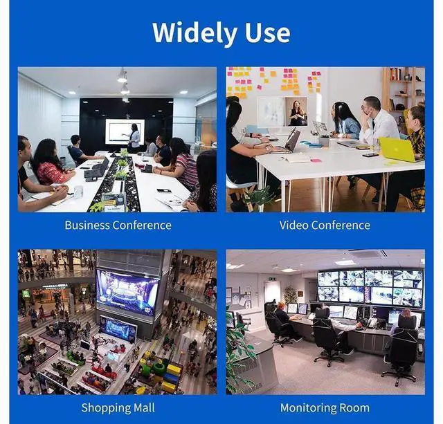 Alt view image 6 of 7 - 4 Port DisplayPort USB KVM Switch, 4K @60Hz 2K@120Hz Ultra HD 4x1 DP KVM Switcher 4 in 1 Out with 4 Pcs 5ft KVM Cables + 4 DP Cables Supports USB 2.0 Device eokCXOY