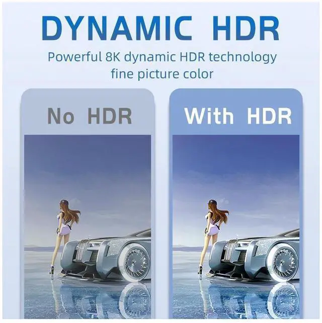 Alt view image 4 of 7 - 8K HDMI2.1 Switch & Splitter 2 In 2 Out Video Switcher 2*2 Video Matrix 8K@60Hz 4K@120Hz Splitter EDID Dynamic HDR Multi Screen eokCXOY