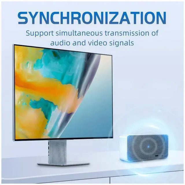 Alt view image 5 of 7 - 8K HDMI2.1 Switch & Splitter 2 In 2 Out Video Switcher 2*2 Video Matrix 8K@60Hz 4K@120Hz Splitter EDID Dynamic HDR Multi Screen eokCXOY