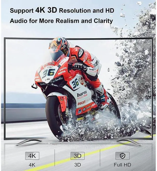 Alt view image 5 of 7 - 4K HDMI Extender, 394ft HDMI Extension Adapter 4K@30Hz 1080P@60Hz HDMI Over Ethernet Transmitter and Receiver with HDMI Loopout, Audio, EDID eokCXOY