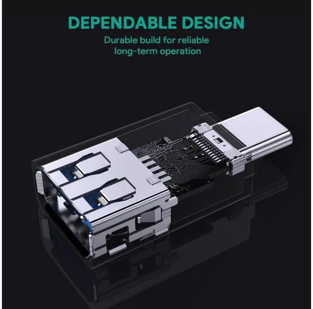 Alt view image 6 of 7 - USB C Adapter, [2 Pack] USB C to USB 3.0 Adapter Compatible with MacBook Pro 2017/2016 , Google Chromebook Pixelbook , Samsung Galaxy S9 S8 S8+ Note8, Google Pixel 2/2XL - Black eokCXOY