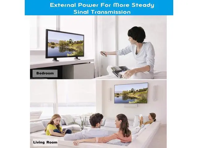 Alt view image 6 of 7 - HDMI Splitter 1 in 2 Out, Hdmi Splitter 1x2 Supports Full HD 4K @ 30HZ & 3840×2160P & 3D for Xbox PS3 PS4 Blu-Ray Player and More eokCXOY