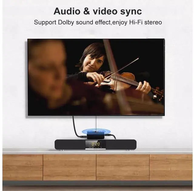 Alt view image 7 of 7 - HDMI Switcher 4K HDMI Splitter Bi-Direction 1x2/2x1 Adapter HDMI Switcher 4k2k@60HZ for DVD PS3 PS4 Fire TV HDMI Switch eokCXOY