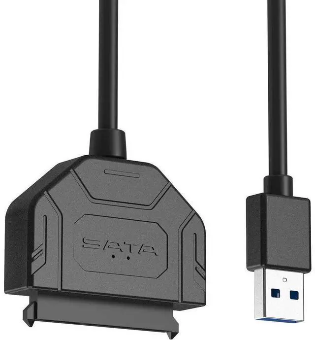 Alt view image 2 of 7 - SATA to USB 3.0 Adapter for 2.5" HDD Hard Drives, USB 3.0 to SATA Adapter Cable, Support UASP for 2.5 Inch SSD/HDD (SATA to USB A 3.0 Adapter) eokCXOY