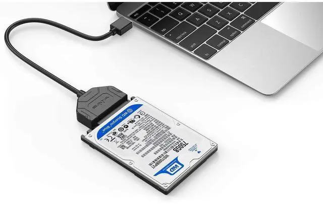 Alt view image 6 of 7 - SATA to USB 3.0 Adapter for 2.5" HDD Hard Drives, USB 3.0 to SATA Adapter Cable, Support UASP for 2.5 Inch SSD/HDD (SATA to USB A 3.0 Adapter) eokCXOY