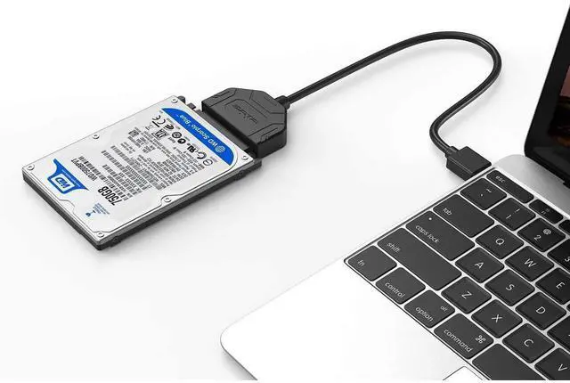 Alt view image 5 of 7 - SATA to USB 3.0 Adapter for 2.5" HDD Hard Drives, USB 3.0 to SATA Adapter Cable, Support UASP for 2.5 Inch SSD/HDD (SATA to USB A 3.0 Adapter) eokCXOY