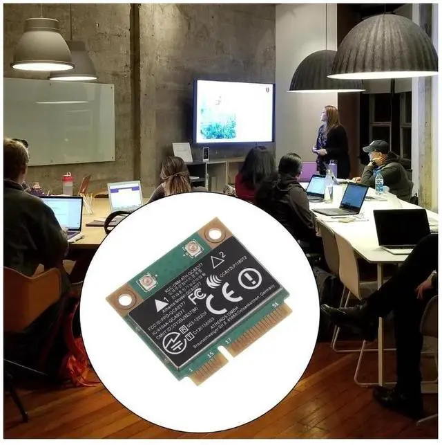 Alt view image 2 of 3 - WIFI Card Atheros QCA9377 Wireless Dual Band 433Mbps WLAN 802.11ac 2.4G/5G Bluetooth 4.1 Mini PCI-E Network Adapter