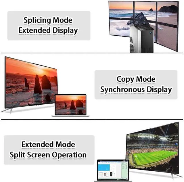 Alt view image 6 of 7 - 8K DisplayPort Cable 1.4 3.3ft / 1M, DP 1.4 to DP 1.4 Cable Support 8K @60Hz, 4K @144Hz,32.4Gbps, HBR3, HDR, for PC, TV, Laptop, DisplayPort to DisplayPort Cable (3.3 Feet) eokCXOY