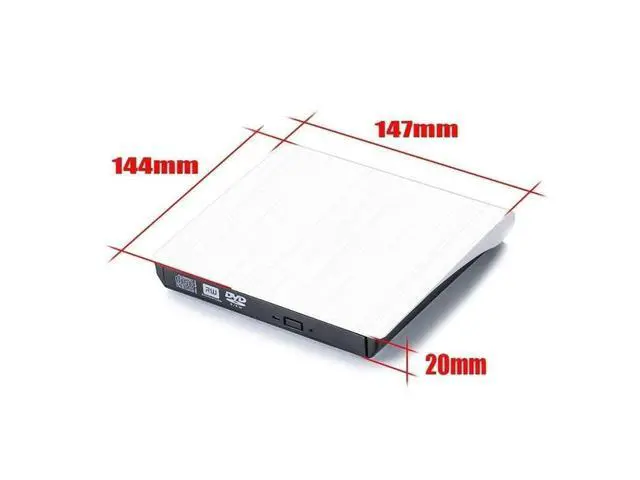 Alt view image 6 of 7 - USB 3.0 Slim External DVD RW CD Writer Drive Burner Reader Player Optical Drives For Laptop PC DVD burner dvd portatil eokCXOY