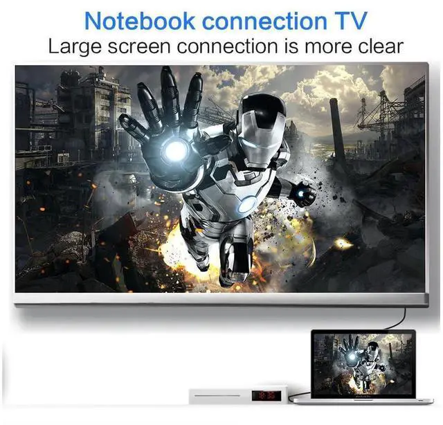 Alt view image 5 of 7 - 1080P 3D Bi-directional HDMI to DVI (DVI to HDMI) Cable DVI-D 24+1 Pin Adapter Cables for LCD DVD HDTV XBOX High Speed DVI to HDMI Cable (9.9FT / 3M) eokCXOY