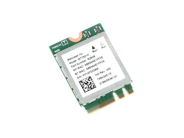 Alt view image 5 of 7 - MT7921K M.2 WiFi 6 Card for PC Dual Band 2.4GHz/5GHz 1800Mbps 802.11ax/ac wifi Bluetooth 5.2 Network Card same as wifi 6 AX200 Wireless Adapter Support Windows 10/11 eokCXOY