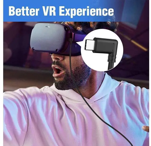 Alt view image 7 of 7 - for Oculus Quest Link Cable 10ft, USB 3.0 USB A to USB C Cable Quest Link Cable High Speed Data Transfer & Fast Charging Cable Compatible for Oculus Quest Headset and Gaming PC and All Type C Devices