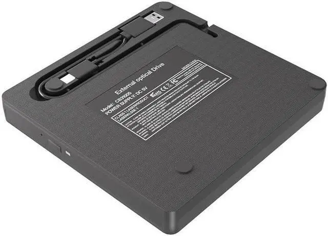 Alt view image 7 of 7 - External Blu Ray Drive, USB 3.0 and Type-C External Blu Ray Burner Portable Blu Ray DVD/CD/BD Player, 3D Optical Bluray CD DVD Drive Compatible with Windows XP/7/8/10/11 MacOS Laptop Desktop