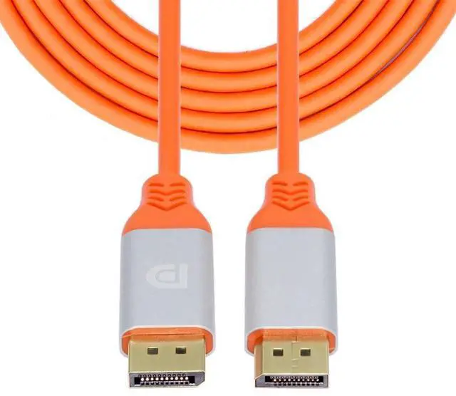Main image of DP Displayport to DP 4K Male to Male High Flex Ultra Soft Monitor Cable Hyper Super Flexible Cord for Computer Graphics Card 2m
