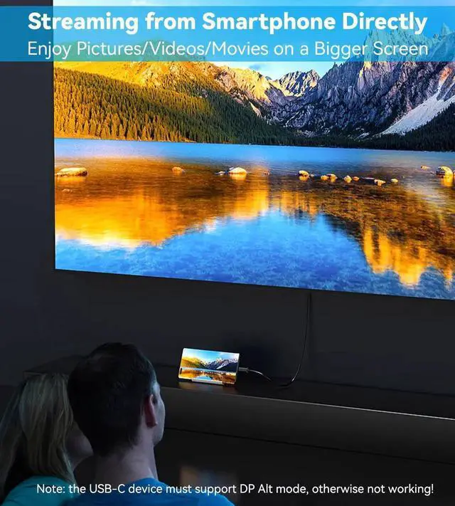 Alt view image 5 of 7 - USB C to VGA Cable 3FT, USB Type-C to VGA Male to Male Adapter Cord Thunderbolt 3 Compatible VGA to USB-C Cable for iPhone 15 Pro, MacBook Pro/Air, iPad Pro, Surface Book 3, Galaxy S23, More