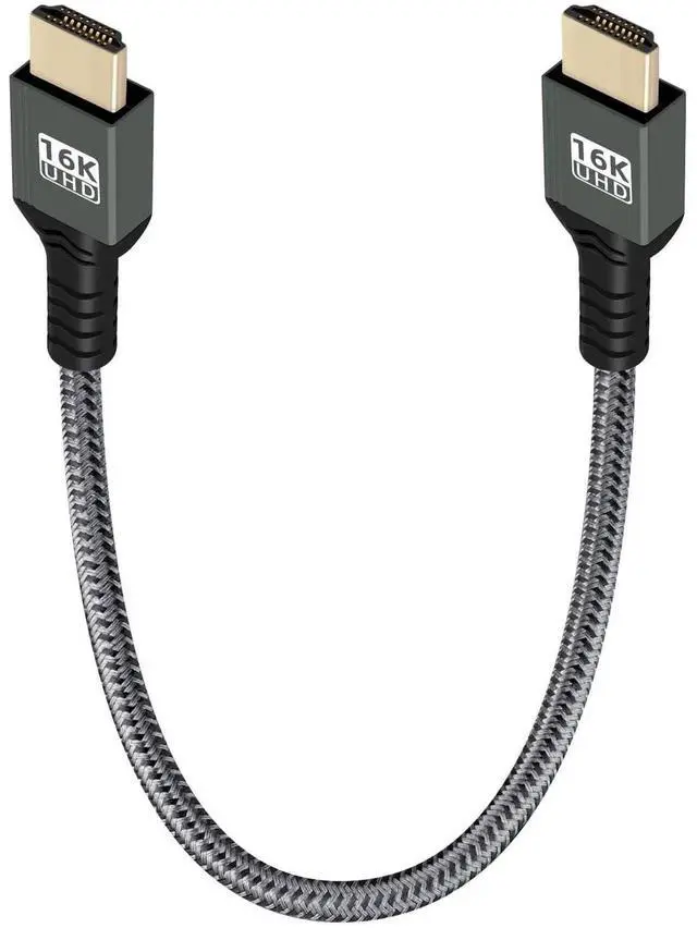 Main image of 16K HDMI 2.2 HDR Cable,96Gbps Ultra High Speed HDMI to HDMI Cable Support 16K@60Hz,12k@120 8K@240Hz,4K@480Hz,eARC,HDCP Compatible with Camera,PC Laptop,TV,Monitor,Projector(0.5M/1.6FT)