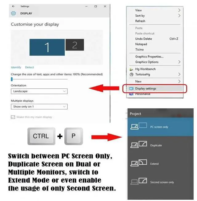 Alt view image 4 of 5 - 60pin DMS 59pin Male to Dual VGA RGB Female Extension Cable for GPU Graphics Card Displays Monitors