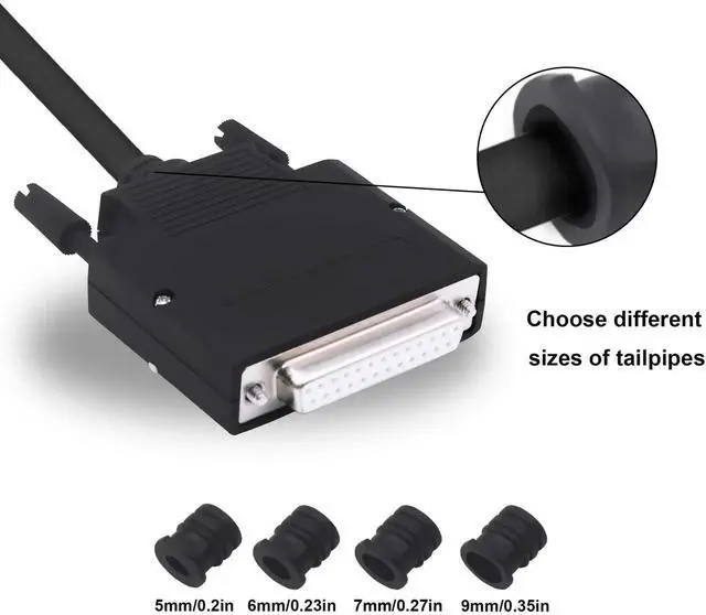 Alt view image 7 of 7 - DB25 Female Solderless Connector Breakout Board RS232 D-SUB 25 Pin Serial Adapter Terminal Block with Case (Female)