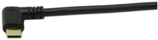 Alt view image 5 of 6 - USB-C to USB 3.0 Adapter, 10In Right Angle Type C Cable, 90 Degree USB 3.1 Type C (USB-C) Male to USB 3.0 Type A Male Connector Sync & Charging Cable.(Black