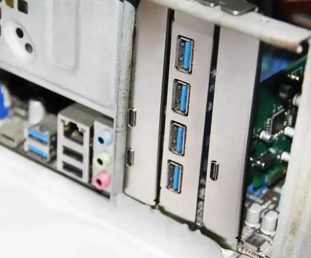 Alt view image 3 of 6 - Desktop USB 3.1 Type-C port PCI-e Controller Card PCI Express 4x to USB3.1 Type C Converter Adapter