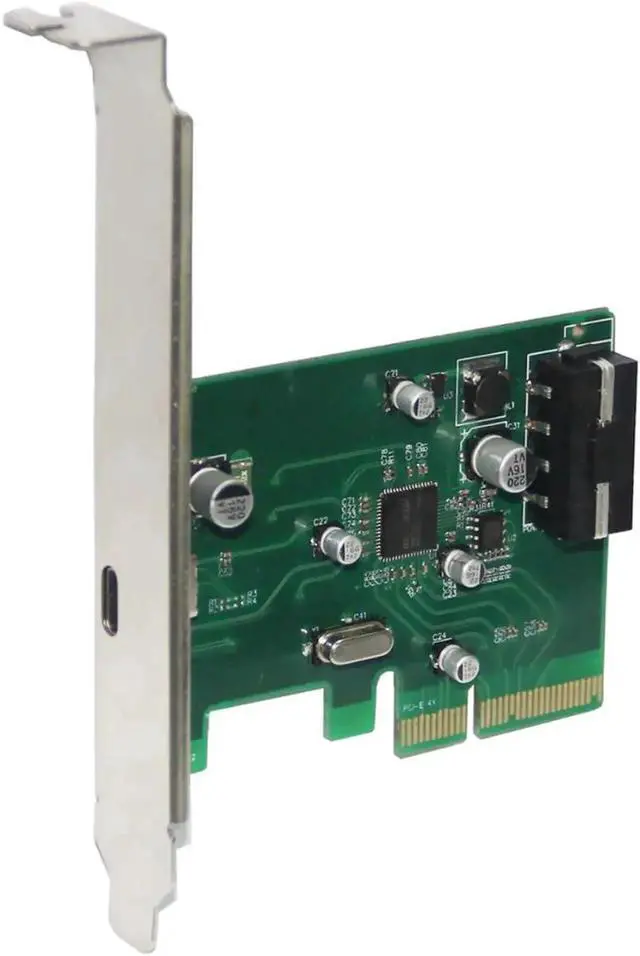 Main image of Desktop USB 3.1 Type-C port PCI-e Controller Card PCI Express 4x to USB3.1 Type C Converter Adapter