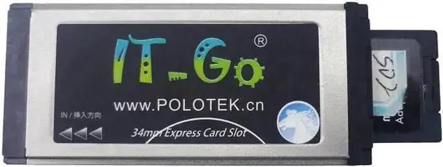 Alt view image 5 of 5 - Express Card 34 To SDXC SDHC, SD Card Adapter For Laptop Compatible With Expresscard 54MM Slot