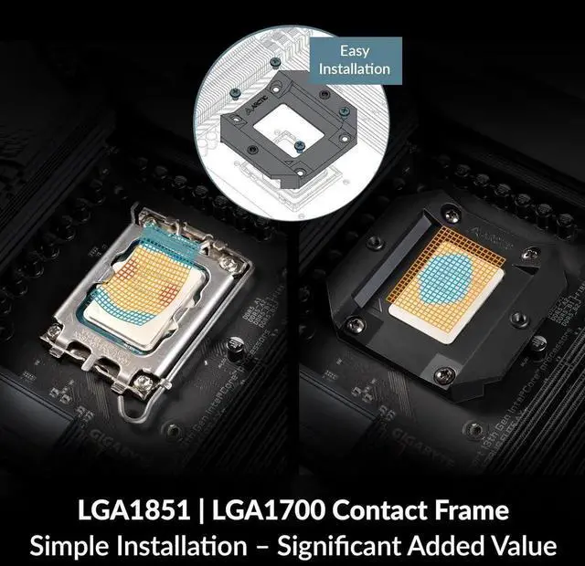 Alt view image 3 of 7 - ARCTIC Liquid Freezer III 360 - CPU AIO Water Cooler, Water Cooling PC, Intel & AMD, Efficient PWM-Controlled Pump, Fan: 2001800 RPM, LGA1851 and LGA1700 Contact Frame - Black