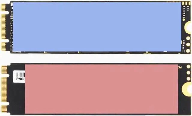 Alt view image 4 of 6 - WISDUM Cooling Warship Fan NVME NGFF M.2 Heatsink 2280 ssd Metal Sheet Thermal Conductivity Silicon Wafer Cooling Fan Heatsink (Red)