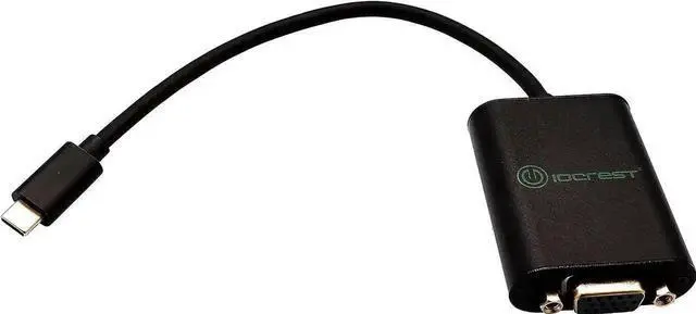 Main image of WISDUM USB-C Thunderbolt 3 TB3 to VGA Adapter, USB 3.1 Type C to VGA Adapter (Male to Female) SI-ADA32021