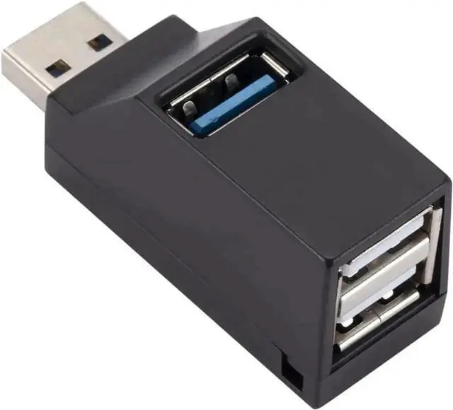 Alt view image 6 of 6 - WISDUM USB HUB 3 Port Portable Extender USB2.0 3.0 Splitter High Speed Whistle HUB ??for PC Laptop Accessories (2Pcs)