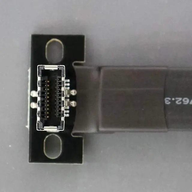 Alt view image 5 of 7 - WISDUM USB 3.1 Extension Adapter Cable Male and Female Type-c to Type-e Data Cable 10G/BPS for ITX Motherboard Built-in USB Device (10cm,T6A-NC-F9T NO Chip)