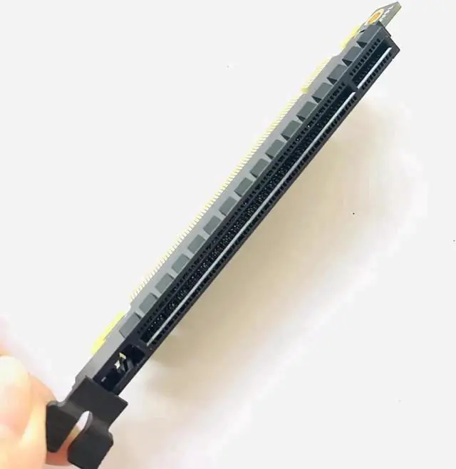 Alt view image 3 of 5 - WISDUM PCIE 4.0 X4 X8 to X16 Riser Card Converter PCB Adapter GEN4 Board for Graphics Card Network Card Capture Card and Other Standard PCIE Card (X8 to X16)