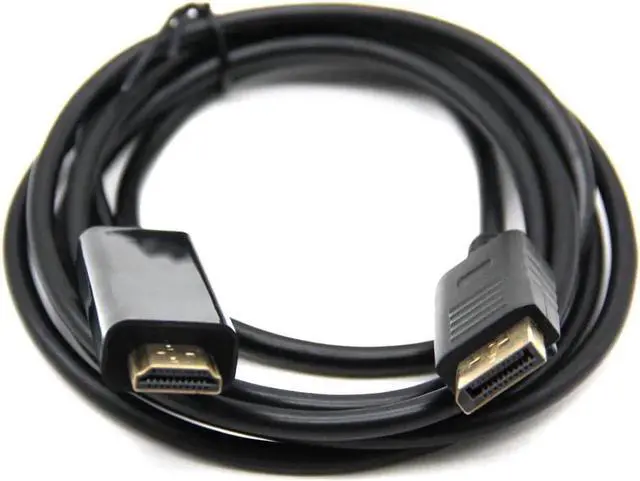 Main image of WISDUM 1.8M DisplayPort to HDMI-compatible Cable 1080P Display Port DP Cable for Laptop to HDTV Projector