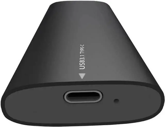 Alt view image 2 of 7 - WISDUM M.2 to USB3.1 USB-C HDD Enclosure NGFF/NVMe Dual Protocol Support for M.2 NVMe M Key/M.2 SATA B Key Hard Drive (Black)