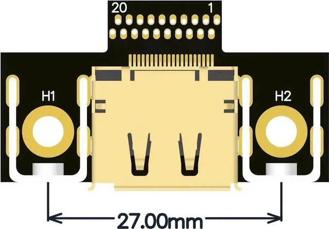 Alt view image 5 of 7 - WISDUM 3m DisplayPort Extension Cable DP FPV HDMI Cable 4K 8K 60Hz 1.4 Version Cord Elbow Angled Adapter Display Port Ribbon Flat Pitch 20pin (P1-P4T)