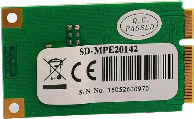 Alt view image 5 of 7 - WISDUM 19-Pin USB 3.0 Header Mini PCI-Express Card with Female USB 3.0 Cable SD-MPE20142