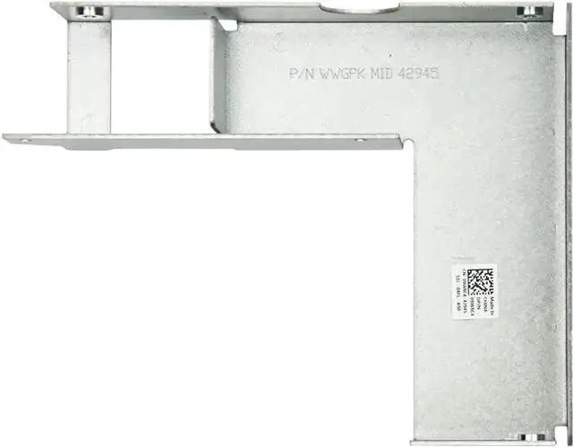 Alt view image 5 of 6 - WISDUM 2.5" 9W8C4 Y004G SSD Adapter Bracket for 3.5" F238F G302D X968D F9541 SAS SATA Hard Drive Caddy Tray Enclosure with Screws