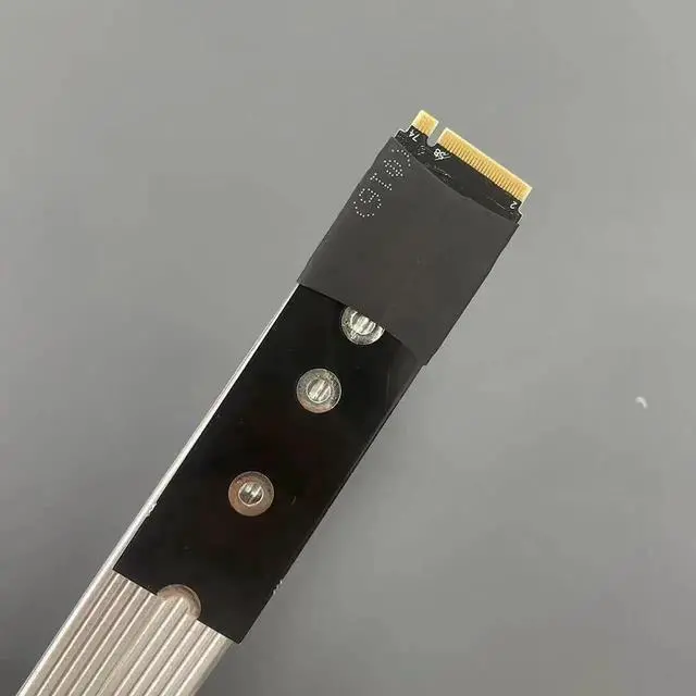 Alt view image 2 of 7 - WISDUM M.2 NGFF NVMe to PCIE x16 Extension Cable 64G/BPS for STX Motherboard Graphics Card M.2(Ultra SSD, M-Key) NVMe Slot Extension (25cm,K43ST)