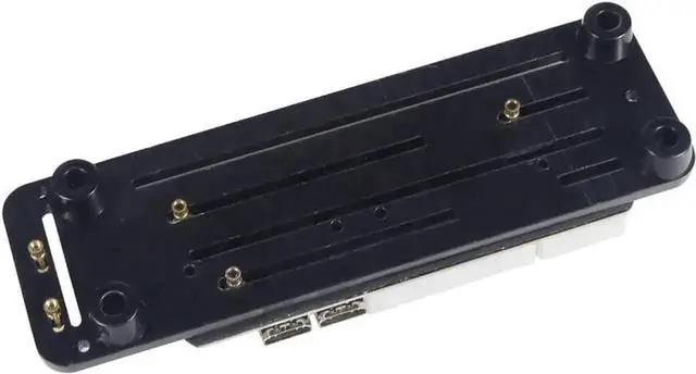 Alt view image 2 of 7 - WISDUM M.2 WiFi (A/E Key) External Graphics Card Stand Bracket w/ PCIe 3.0 4X PCI-E x4 Riser Cable Compatible with ITX STX NUC VEGA64 GTX1080ti (50cm,for M.2 NVME Dock)