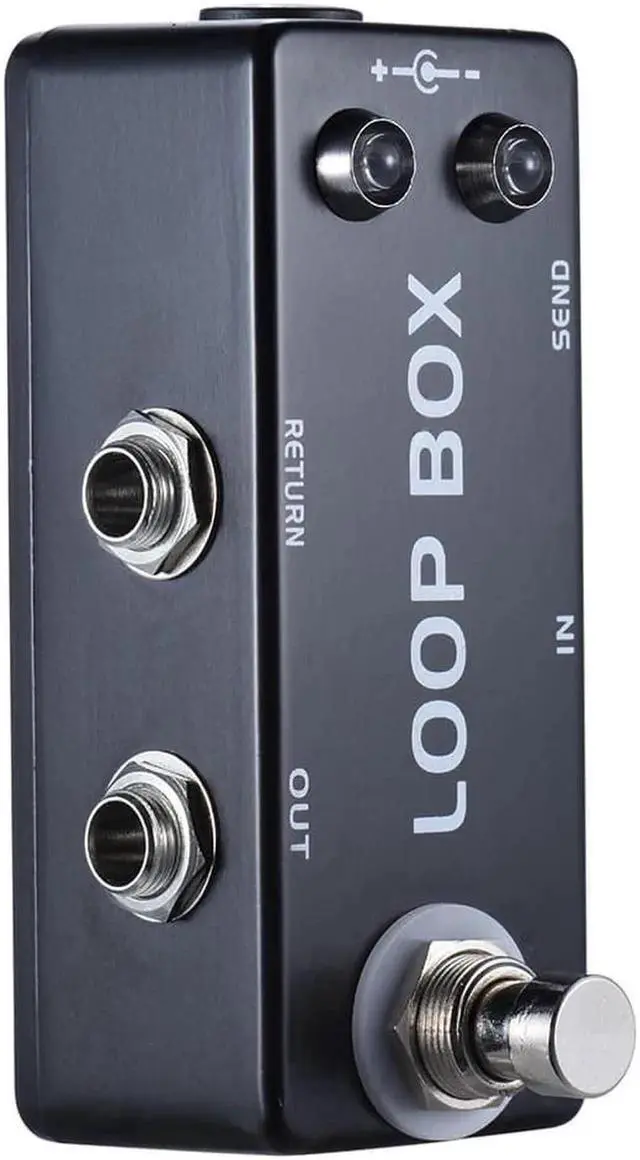 Alt view image 4 of 4 - WISDUM MOSKY Loop Box Electric Guitar Pedal Effects Pedal Support for Guitar Kit Loop Box Synthesizer Effector Mini True Bypass Looper