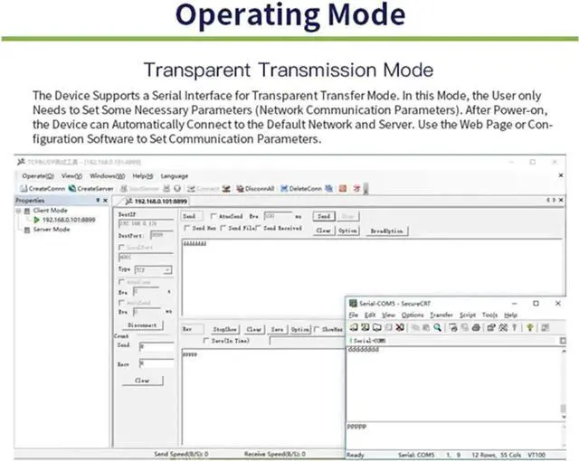 Alt view image 6 of 6 - WISDUM 5/10PCS Eport-E20 Network Server Port FreeRTOS TTL Serial to Ethernet Embedded Module DHCP 3.3V DHCP TCP IP Telnet Converter MCU (10pcs)