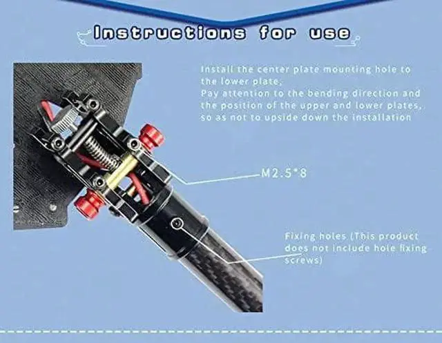 Alt view image 6 of 6 - WISDUM Z16/Z22/Z30 CNC Aluminum Folding Arm Tube Joint DIY for Dia 16mm/30mm Automatic Auto RC Quadcopter Hexacopter Multi-Rotor (4PCS Z30)