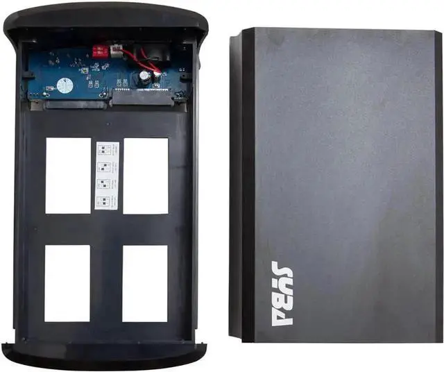 Alt view image 2 of 7 - WISDUM USB 3.0 Dual 3.5" SATA Drive RAID Enclosure, Black