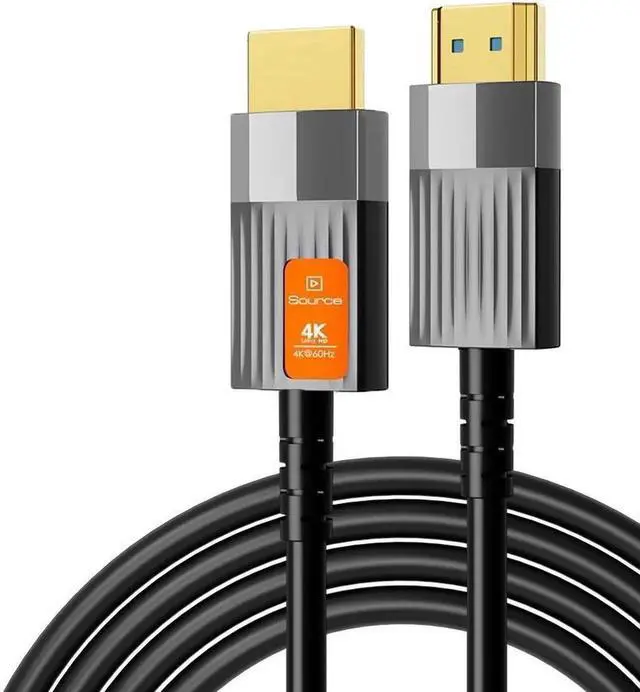 Main image of WISDUM 16 Feet HDMI Fiber Optic Cable 4K 60Hz HDMI 2.0b High Speed 18Gbps Dynamic HDR10 HDCP2.2/2.3 eARC Black
