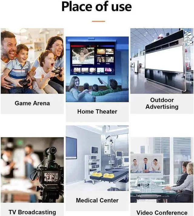 Alt view image 5 of 7 - WISDUM 33FT Fiber Optic HDMI Cable in-Wall, Fiber HDMI Cable Supports 4K@60Hz, 4:4:4/4:2:2/4:2:0, HDR, Dolby Vision, HDCP2.2, ARC, 3D, High Speed 18Gbps, Slim and Flexible HDMI Fiber Optic Cable